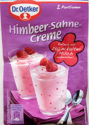 Dr.Oetker Himbeer-Sahne Creme 62 g - 4000521008031