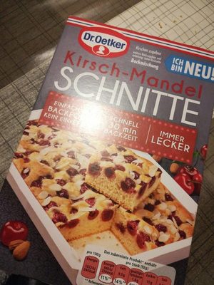 Kirsch-Mandel Schnitte - 4000521017309