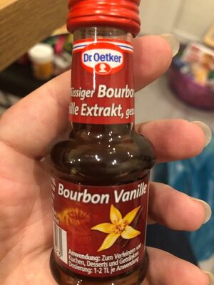 Dr.Oetker Flüssiger Bourbon-Vanille-Extrakt gezuckert 35ml - 4000521020323