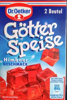 Götterspeise Himbeer Geschmack - 4000521341305