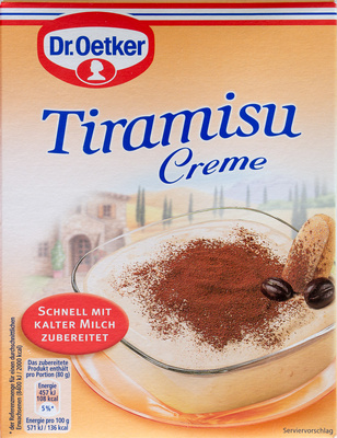 Dr.Oetker Tiramisu Creme 70 g - 4000521472009