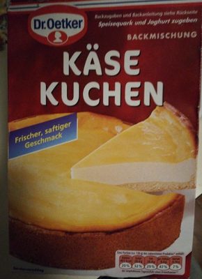 Dr. Oetker Käsekuchen - 4000521847203