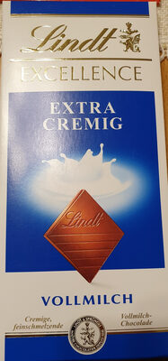 Lindt Excellence Vollmilch Extra Cremig - 4000539002106