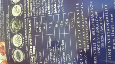 Lindt Ganznuss - 4000539002809