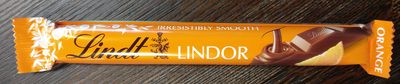 Lindor Orange Milk Chocolate Bar - 4000539130007