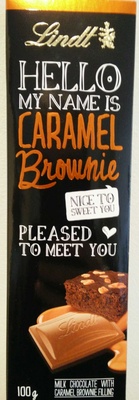 Hello my name is Caramel Brownie - 4000539222009