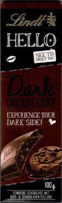 Hello Dark Chocolate Cookie - 4000539224508