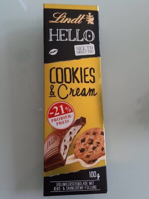 Hello cookie&cream - 4000539230004