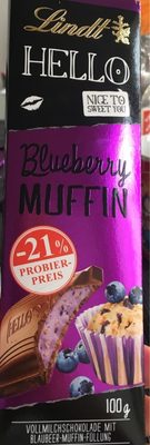 Hello Blueberry Muffin, Schokolade - 4000539237003