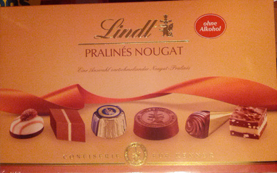 Pralinés Nougat - Lindt - 200 G - 4000539307201