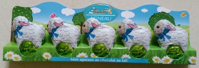 Mini Agneaux au chocolat au lait - 4000539660306