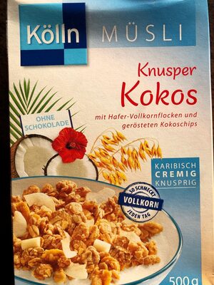 Kölln Müsli Knusper Kokos - 4000540003529