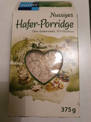 Kölln Cremig-zartes Hafer-Porridge Nuss 375G - 4000540010763