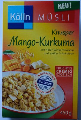 Kölln Müsli Knusper Mango-Kurkuma 450G - 4000540013962