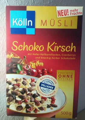 Kölln Müsli Schoko Kirsch 500G - 4000540023282