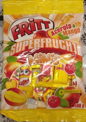 Fritt Acerola & Mango Superfrucht Minis - 4000607522505