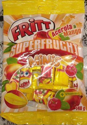 Fritt Acerola & Mango Superfrucht Minis - 4000607522505