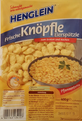 Frische Knöpfle Eierspätzle - 4001163134157