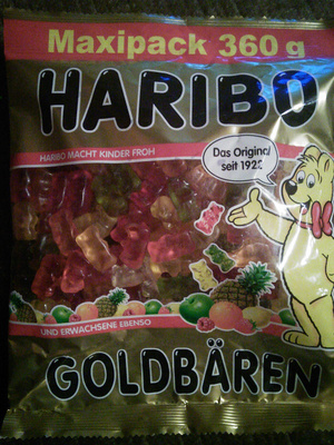 Haribo Goldbären - 4001686300404