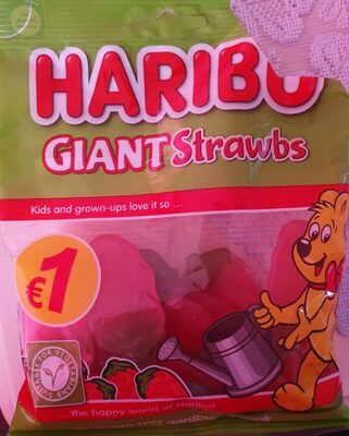 Haribo Giant strawbs - 4001686334492