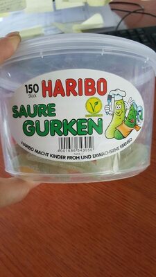 Haribo saure Gurken - 4001686343050