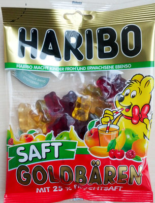 Haribo Saft Goldbären - 4001686386613