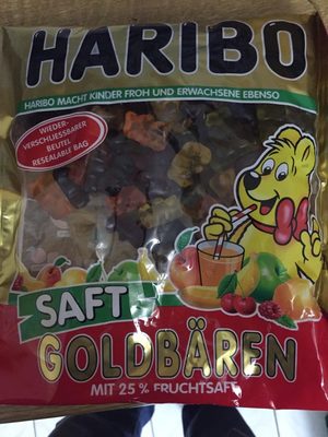 Haribo Saft-Goldbären - 4001686386941