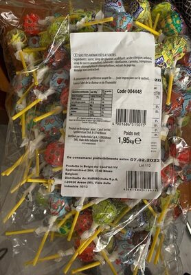 Sucettes Haribo - 4001686515075