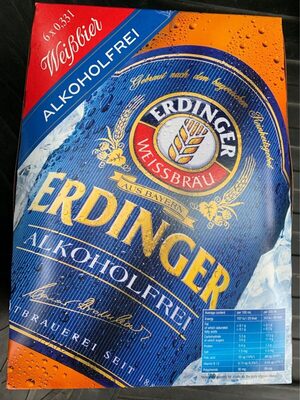 Erdinger Weissbier alkoholfrei - 4002103218852