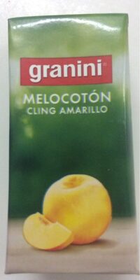 Zumo Melocotón cling amarillo