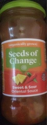 Seeds Of Chnage Sweet And Sour Sauce 350G - 4002359645082