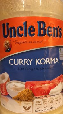 Sauce Curry Korma - 4002359661419