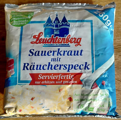 Sauerkraut mit Räucherspeck - 4002471002251