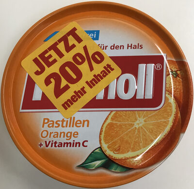 Pulmoll Pastillen Orange + Vitamin C - 4002590900490