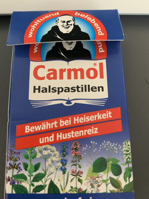 Carmol Halspastillen - 4003674001188