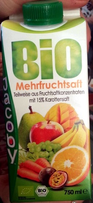 Bio Mehrfruchtsaft - 4004661071979