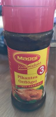 Maggi Würzmischung 3 - pikantes Geflügel 65 g - 4005500027874