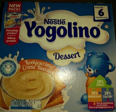 Nestlé Baby Dessert Crème Biscuitée - 4005500048336