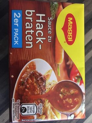 Maggi Sauce zu Hackbraten ergibt 2x 250 ml - 4005500316534
