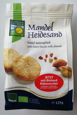 Mandel-Heidesand Dinkel-Buttergebäck - 4005561532386