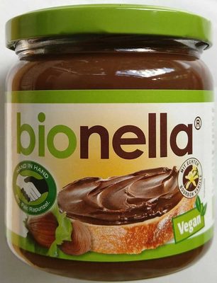 Bionella Bio Nuss-Nougat-Creme vegan Fairtrade 400G - 4006040007999