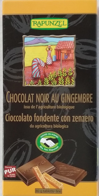 Chocolat noir au gingembre - 4006040013457