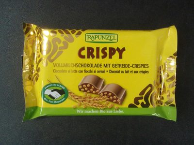 CRISPY Chocolat au lait et aux crispies - 4006040209973