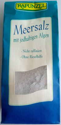 Meer-Salz mit jodhaltigen Algen - 4006040300946