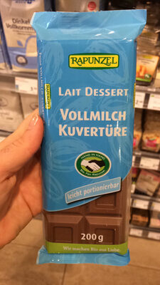 Rapunzel Vollmilch Kuvertüre - 4006040367826