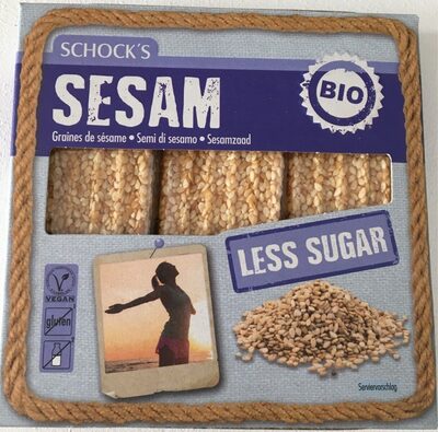 Graines de sésame - moins de sucre - 4006084004855