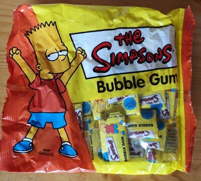 The Simpsons Bubble Gum 125g - 4006164008407