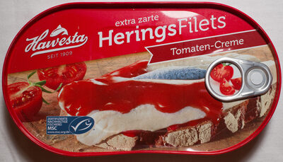 Dosenfisch Extra zarte Heringsfilets in Tomaten-Creme - 4006922000407