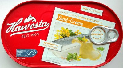 Heringsfilets in Senf-Creme - 4006922000902