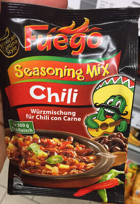 Fuego Chili Seasoning Mix 35G - 4007552306822